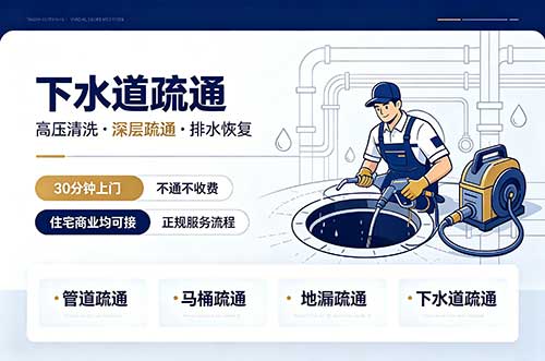 怀远下水道疏通